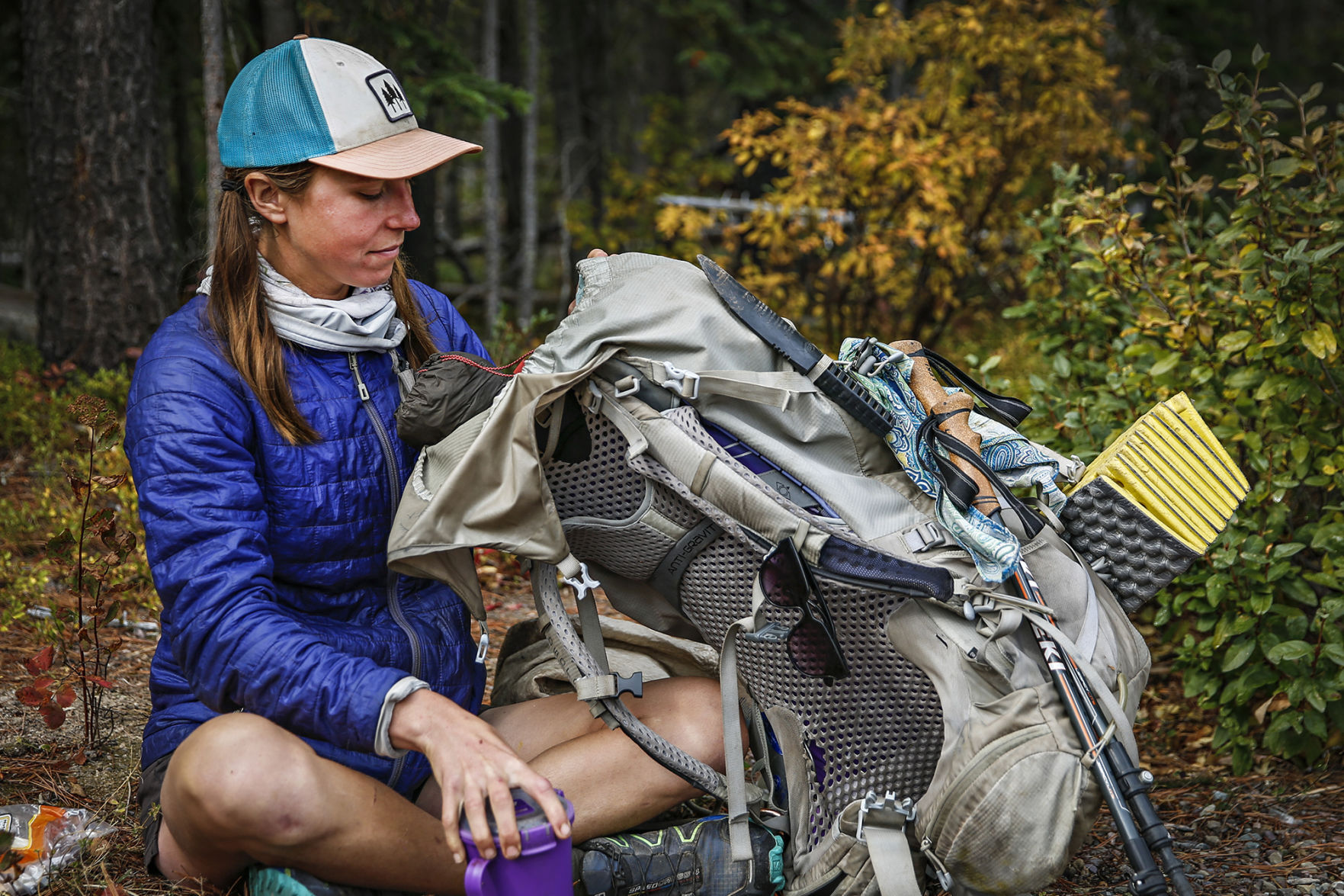 Exchange Continental Divide Hikers